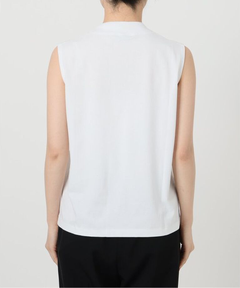 VERMEIL par iena「ATON（エイトン）MOCKNECK SLEEVELESS PULLOVER KKAGGM0113」|Tシャツ・カットソー|