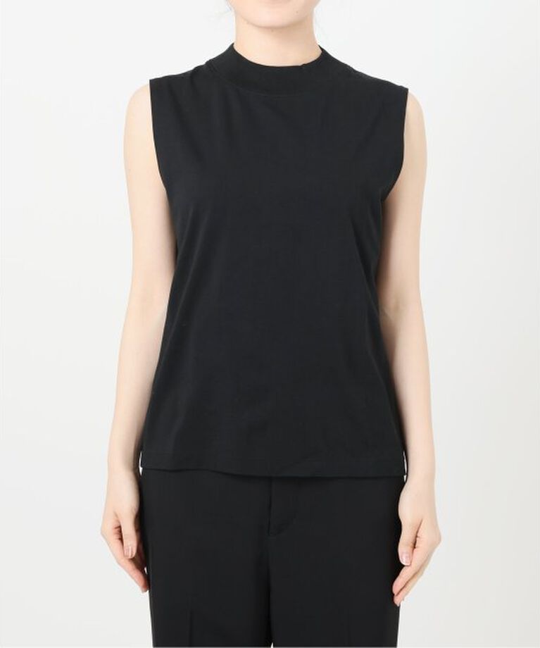VERMEIL par iena「ATON（エイトン）MOCKNECK SLEEVELESS PULLOVER KKAGGM0113」|Tシャツ・カットソー|