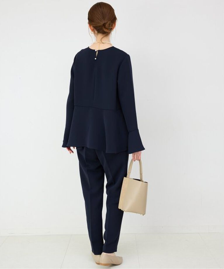 SLOBE IENA「《WEB・一部店舗限定》ペプラムブラウス」|シャツ・ブラウス|