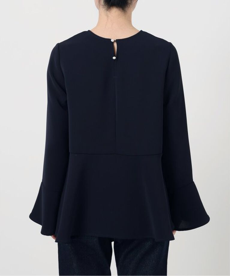 SLOBE IENA「《WEB・一部店舗限定》ペプラムブラウス」|シャツ・ブラウス|