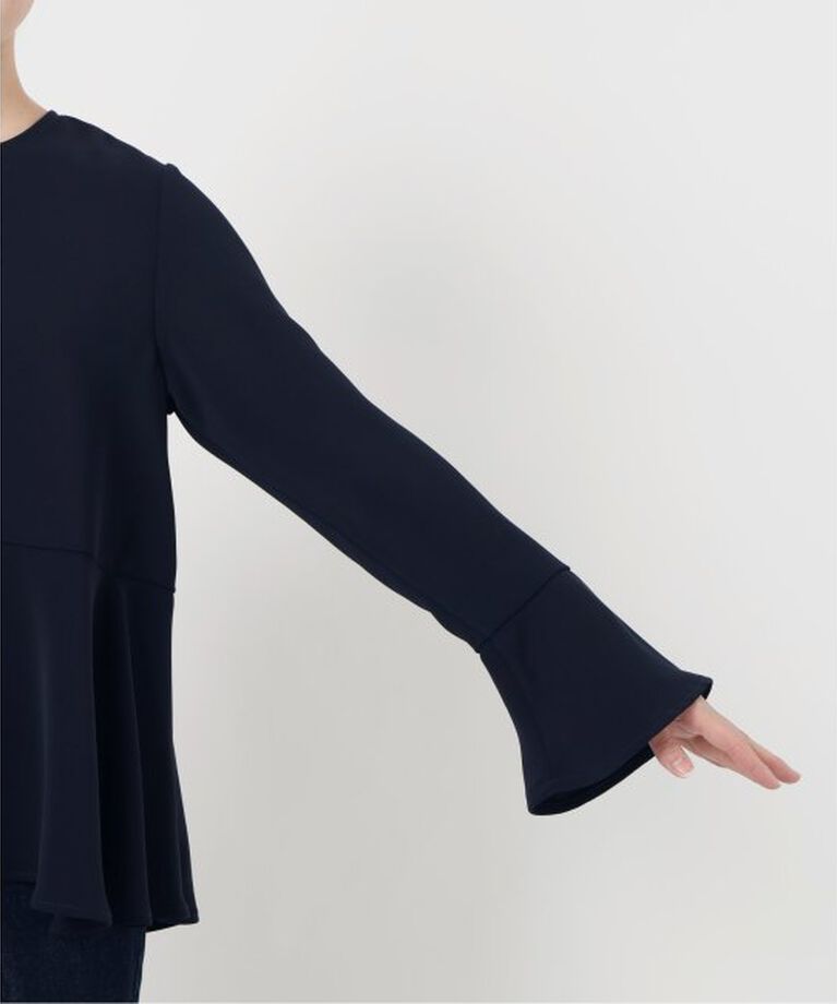 SLOBE IENA「《WEB・一部店舗限定》ペプラムブラウス」|シャツ・ブラウス|