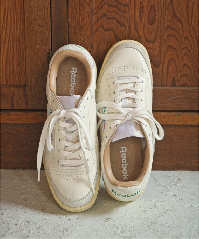 SLOBE IENA「REEBOK/リーボック SLOBE別注 CLUB C」|スニーカー|ホワイト