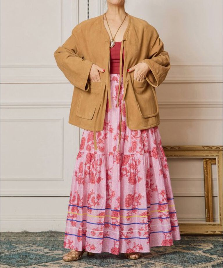 IENA LA BOUCLE「IENA LA BOUCLE レザーストリングブルゾン」|その他|