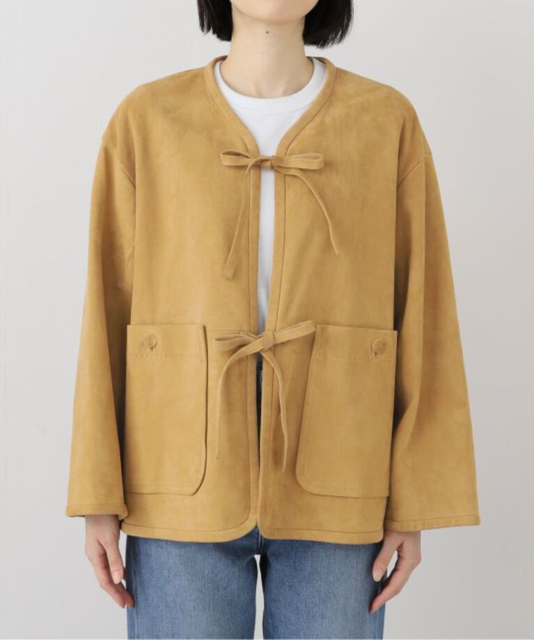 IENA LA BOUCLE「IENA LA BOUCLE レザーストリングブルゾン」|その他|