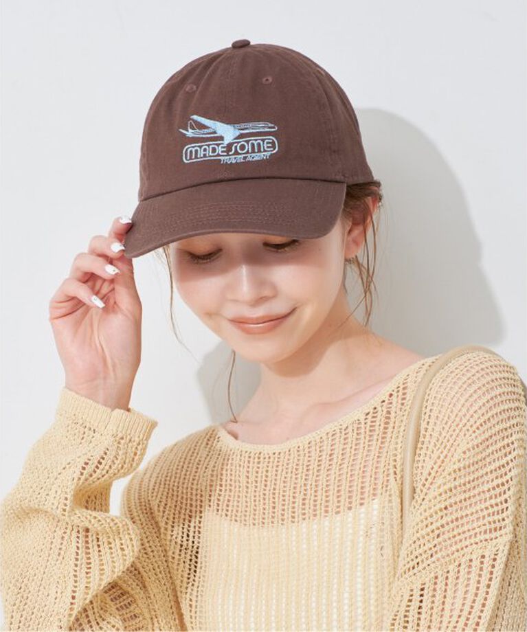 SLOBE IENA「made some sports wear for SLOBE IENA ロゴキャップ」|キャップ・キャスケット|