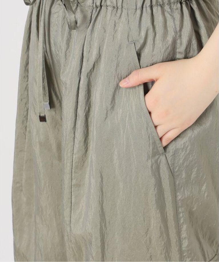 IENA LA BOUCLE「IENA LA BOUCLE ナイロンシルクライトタフタカーゴパンツ」|カーゴ|