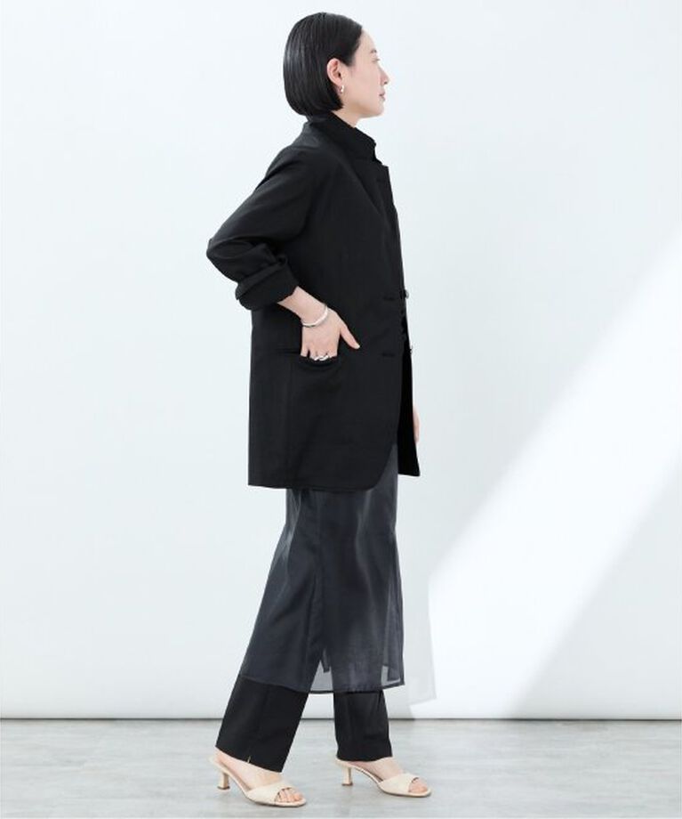 VERMEIL par iena「ラミーストレッチジャケット」|テーラードジャケット|
