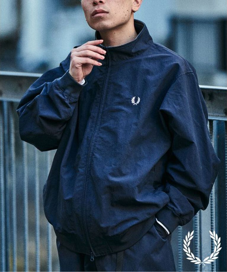 417 EDIFICE「FRED PERRY / フレッドペリー417別注Brentham Jacket ブレンサムジャケット」|ブルゾン・スタジャン|グレー
