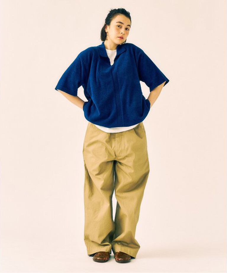 417 EDIFICE「NESTWELL / ネストウェル 417別注 スキッパーシャツ」|Tシャツ・カットソー|