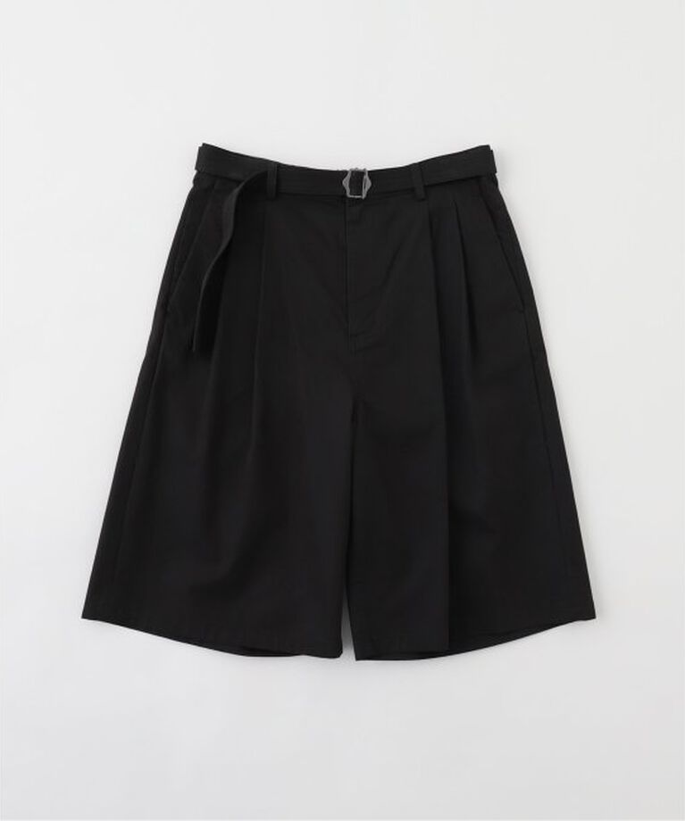 417 EDIFICE「ANOTHER OFFICE / アナザーオフィス Hemingway Bermuda Pants」|その他|ブラック