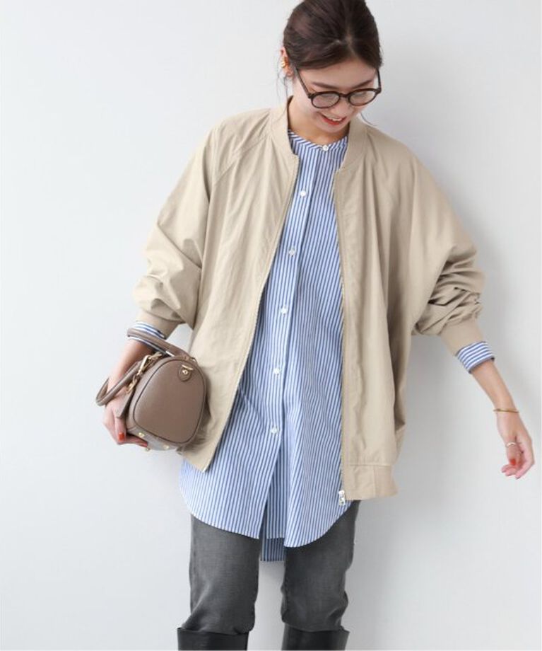 JOURNAL STANDARD relume「《追加》ウォッシャブルナイロンタッサーMA-1」|ブルゾン・スタジャン|
