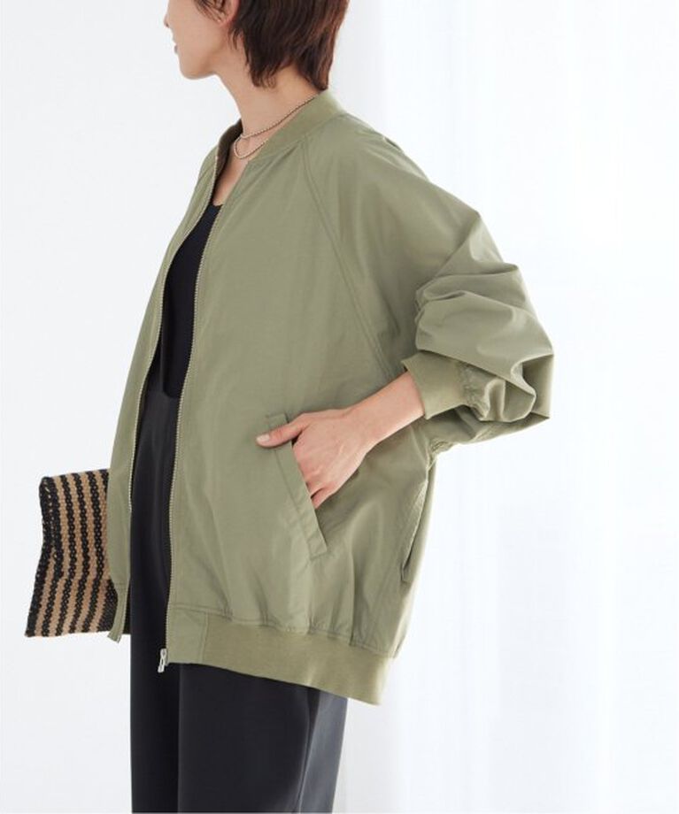 JOURNAL STANDARD relume「《追加》ウォッシャブルナイロンタッサーMA-1」|ブルゾン・スタジャン|