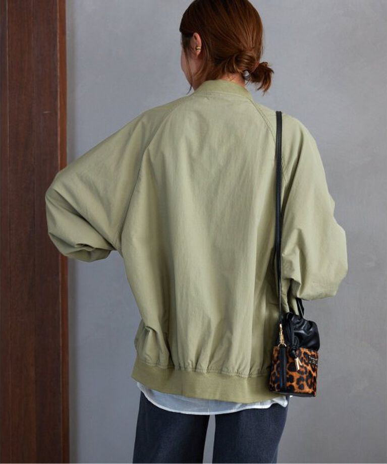 JOURNAL STANDARD relume「《追加》ウォッシャブルナイロンタッサーMA-1」|ブルゾン・スタジャン|