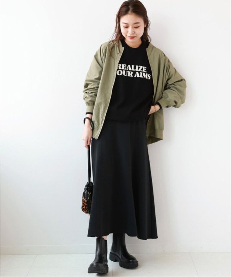 JOURNAL STANDARD relume「《追加》ウォッシャブルナイロンタッサーMA-1」|ブルゾン・スタジャン|