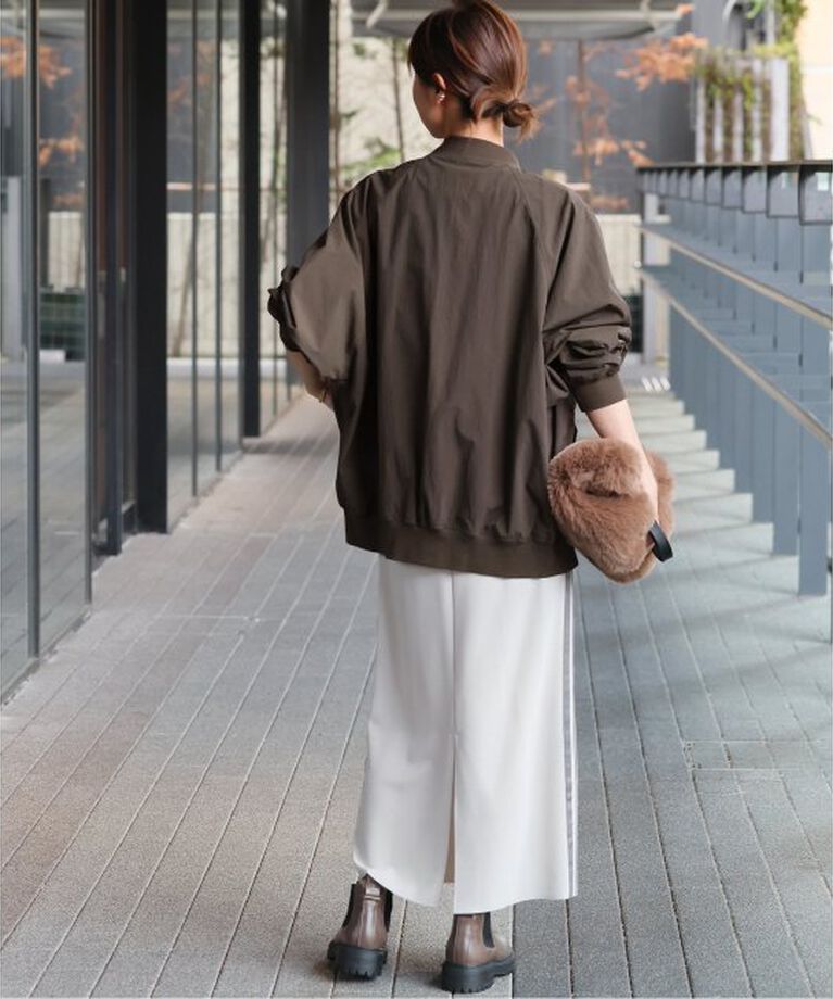 JOURNAL STANDARD relume「《追加》ウォッシャブルナイロンタッサーMA-1」|ブルゾン・スタジャン|