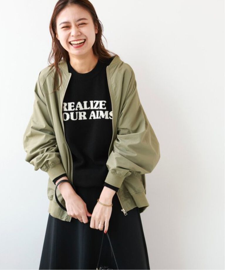 JOURNAL STANDARD relume「《追加》ウォッシャブルナイロンタッサーMA-1」|ブルゾン・スタジャン|