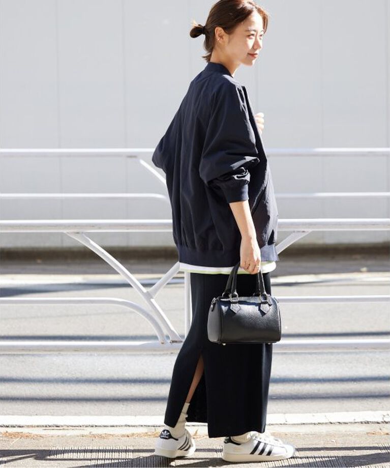 JOURNAL STANDARD relume「《追加》ウォッシャブルナイロンタッサーMA-1」|ブルゾン・スタジャン|