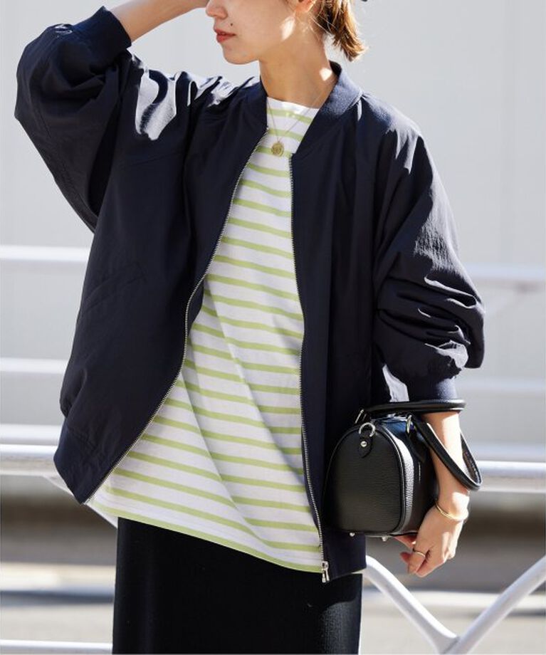 JOURNAL STANDARD relume「《追加》ウォッシャブルナイロンタッサーMA-1」|ブルゾン・スタジャン|