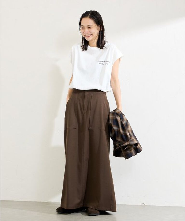 JOURNAL STANDARD「フレンチスリーブロゴTシャツ」|Tシャツ・カットソー|