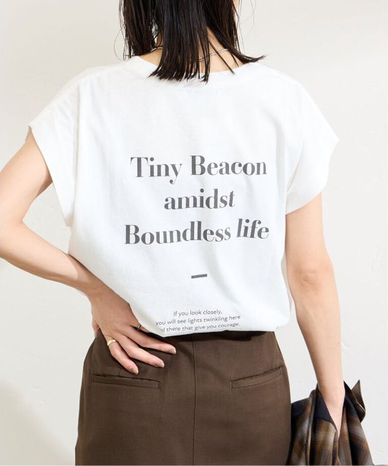 JOURNAL STANDARD「フレンチスリーブロゴTシャツ」|Tシャツ・カットソー|