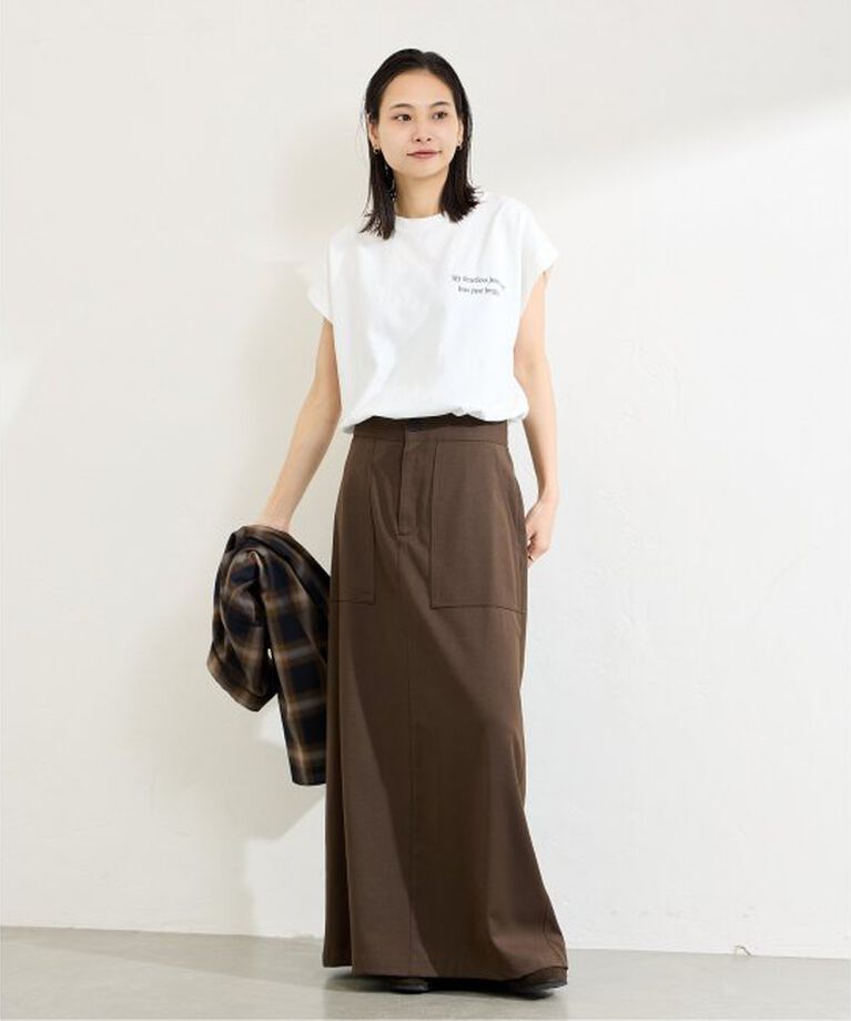 JOURNAL STANDARD「フレンチスリーブロゴTシャツ」|Tシャツ・カットソー|