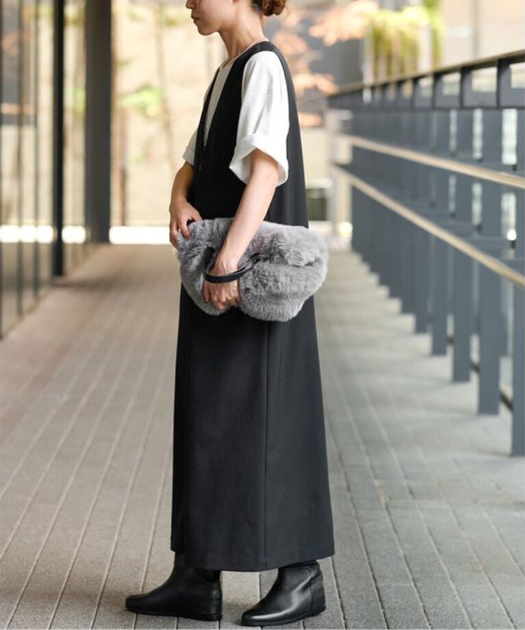 JOURNAL STANDARD relume「《2サイズ展開》ウォッシャブルストレッチジャンパースカート」|ワンピース|