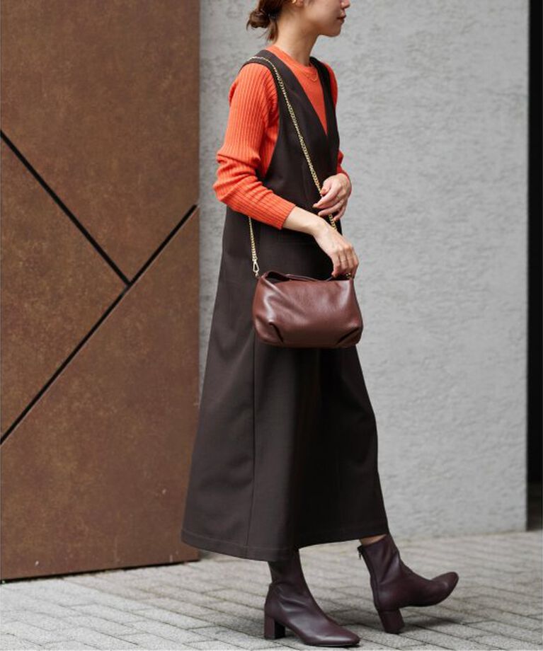 JOURNAL STANDARD relume「《2サイズ展開》ウォッシャブルストレッチジャンパースカート」|ワンピース|