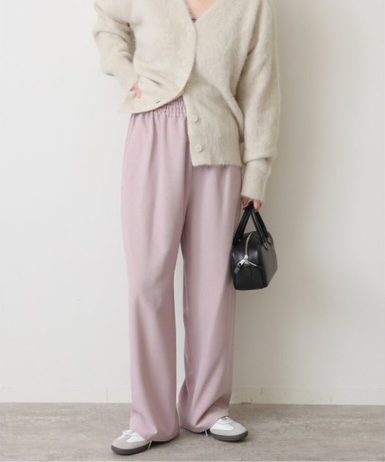 JOURNAL STANDARD「《追加2》ウールライクストレッチワイドパンツ」|その他|ピンク