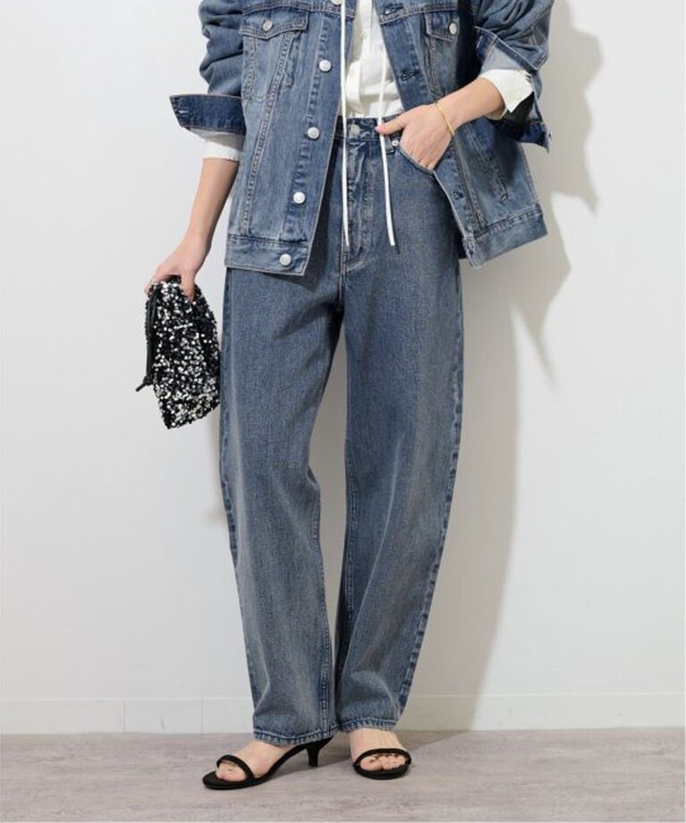 JOURNAL STANDARD relume「《追加》カーブラインデニム」|デニム|ブルー A