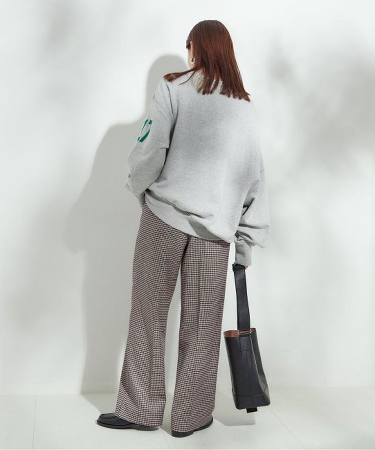 journal standard L'essage「ガンクラブチェック/ヘリンボン2タックパンツ2」|スラックス|