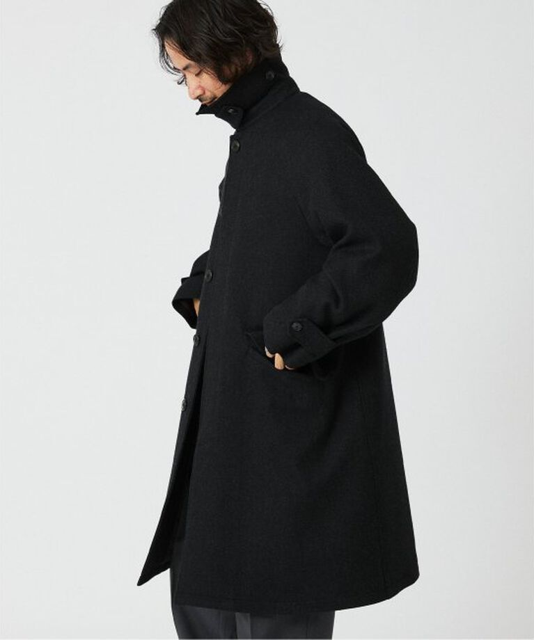 JOURNAL STANDARD relume「HIGH LAND WOOL オーバーサイズバルマカーンコート」|ステンカラーコート|