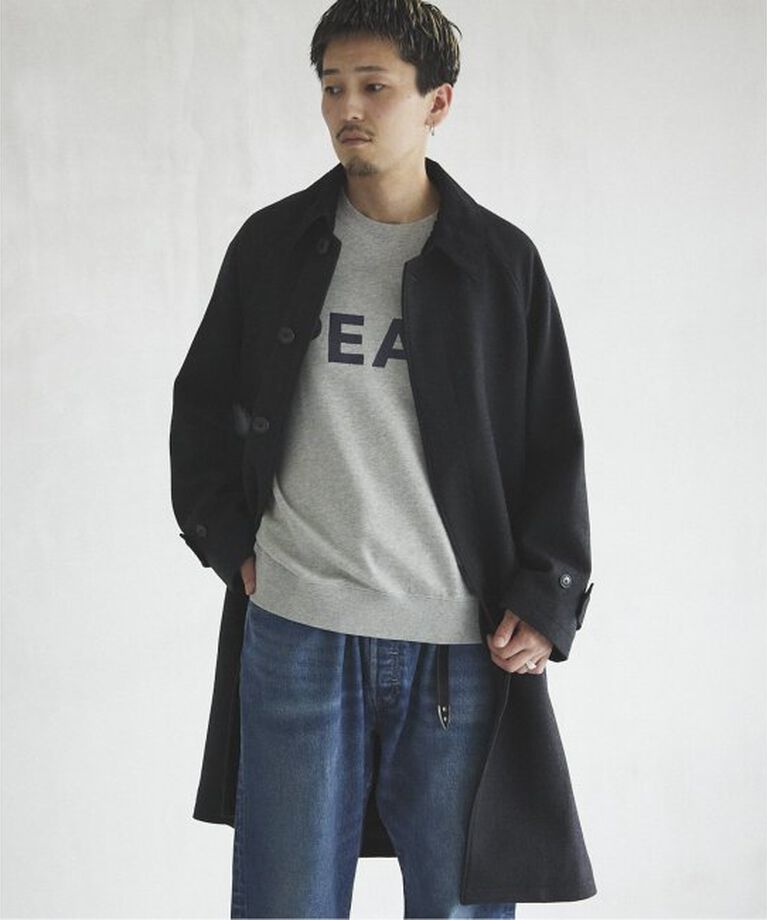 JOURNAL STANDARD relume「HIGH LAND WOOL オーバーサイズバルマカーンコート」|ステンカラーコート|