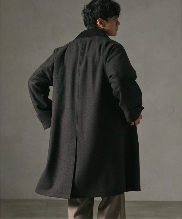JOURNAL STANDARD relume「HIGH LAND WOOL オーバーサイズバルマカーンコート」|ステンカラーコート|