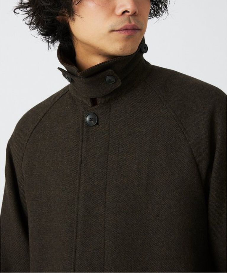 JOURNAL STANDARD relume「HIGH LAND WOOL オーバーサイズバルマカーンコート」|ステンカラーコート|