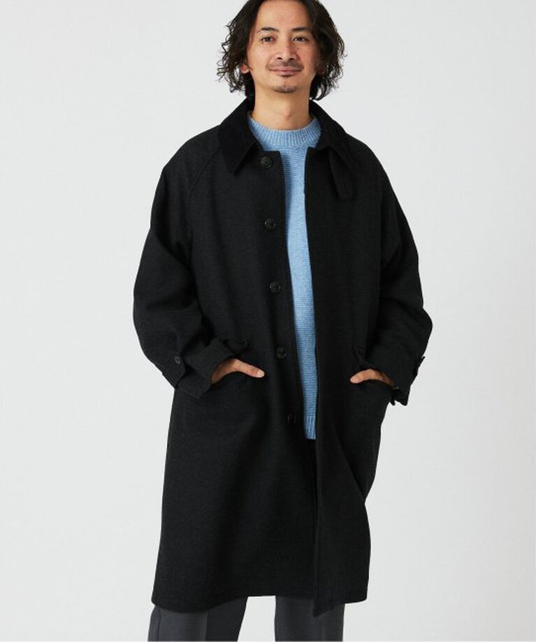 JOURNAL STANDARD relume「HIGH LAND WOOL オーバーサイズバルマカーンコート」|ステンカラーコート|