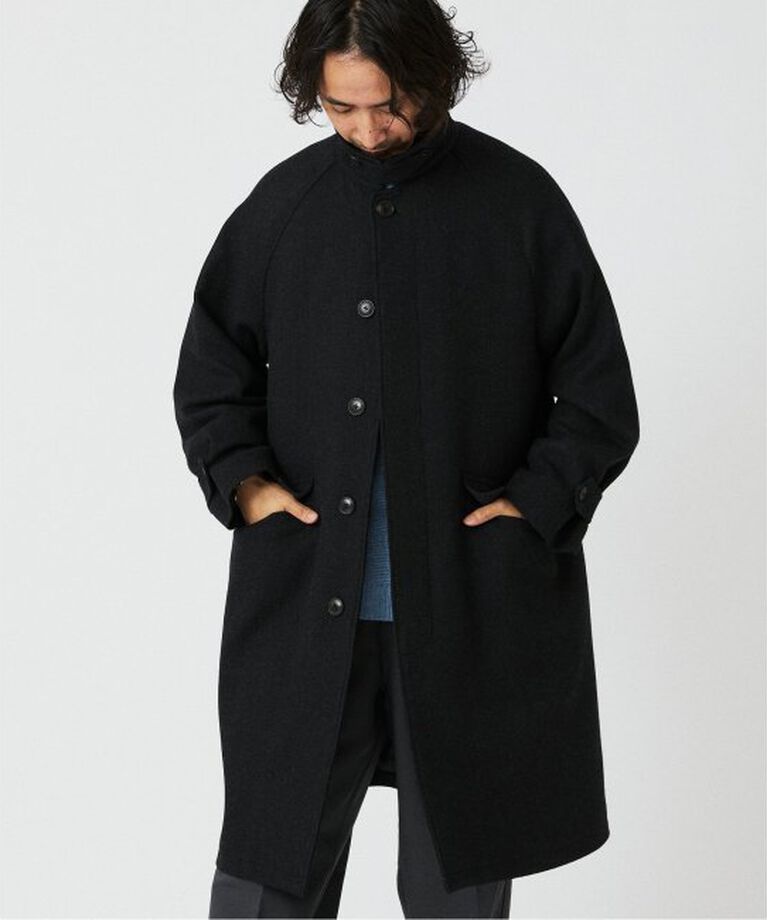 JOURNAL STANDARD relume「HIGH LAND WOOL オーバーサイズバルマカーンコート」|ステンカラーコート|