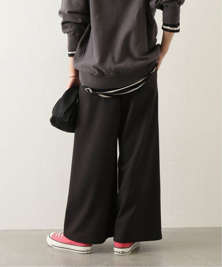 JOURNAL STANDARD relume「《追加4》ウォッシャブルサージストレッチタックワイドパンツ」|スラックス|