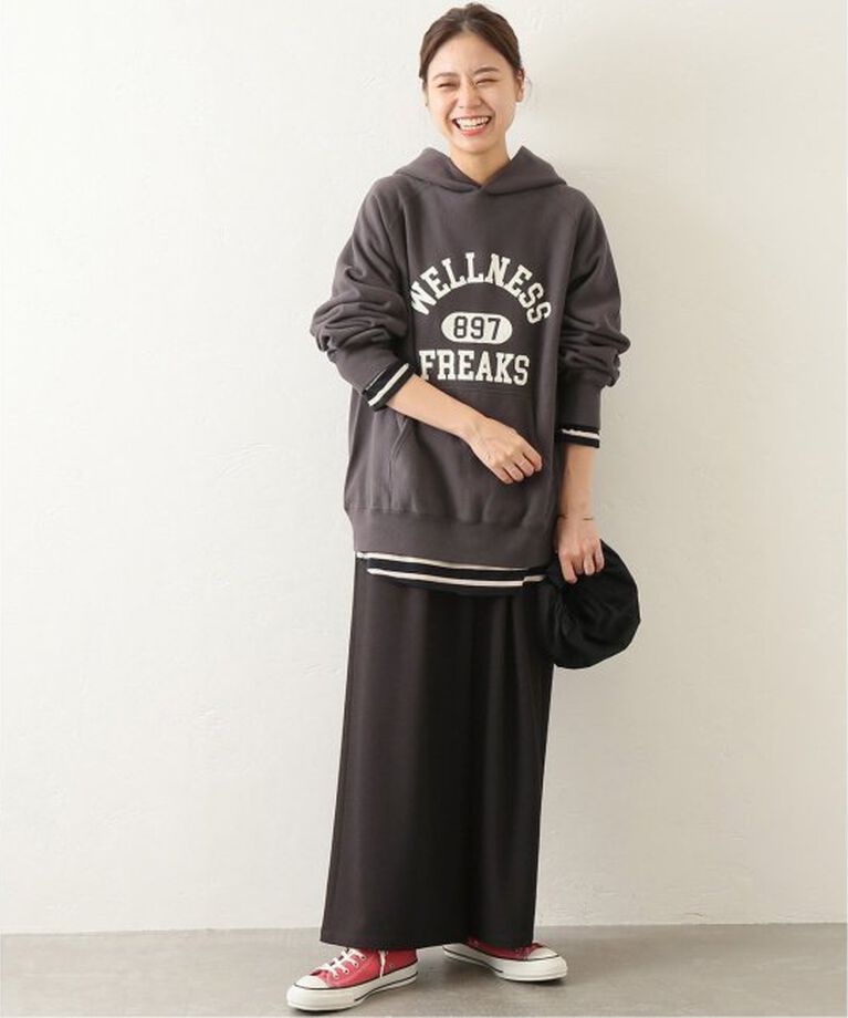 JOURNAL STANDARD relume「《追加4》ウォッシャブルサージストレッチタックワイドパンツ」|スラックス|