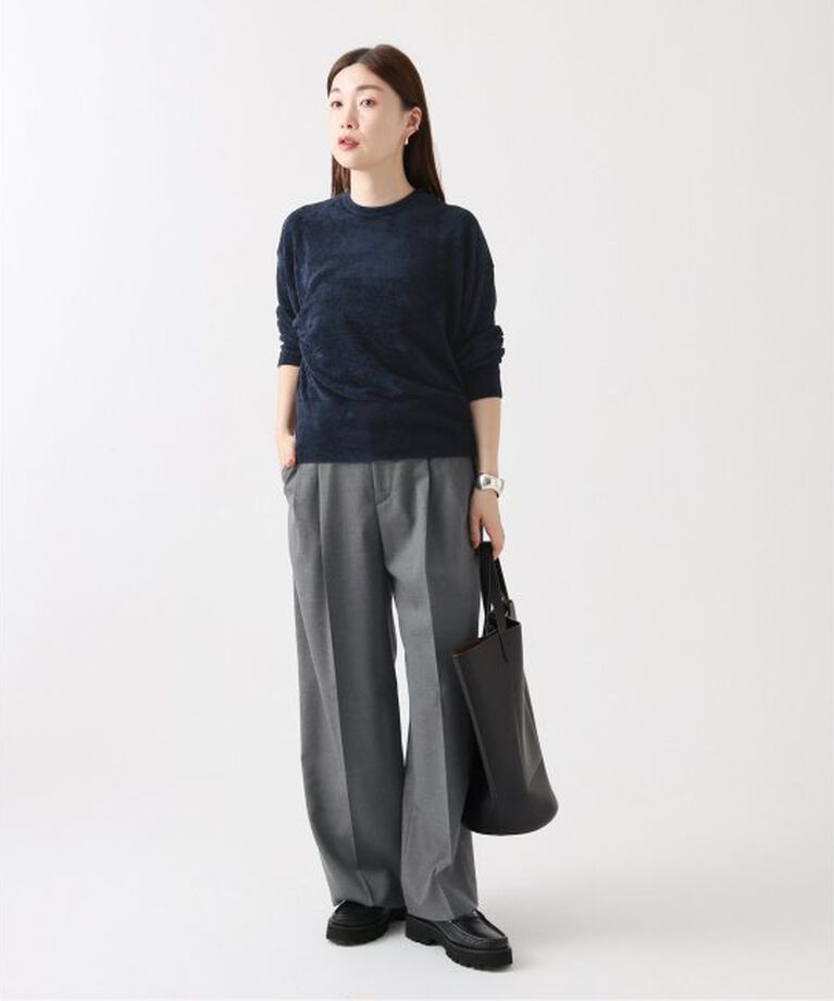 journal standard L'essage「ハイツイストウールワイドパンツ」|スラックス|