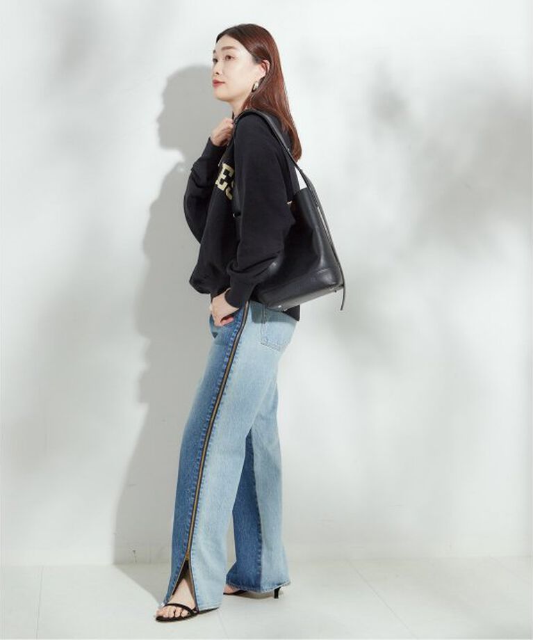 journal standard L'essage「《追加2》《別注》【INSCRIRE /アンスクリア】Asymmetry Sweat Shirt：スウェット」|スウェット・ジャージ|
