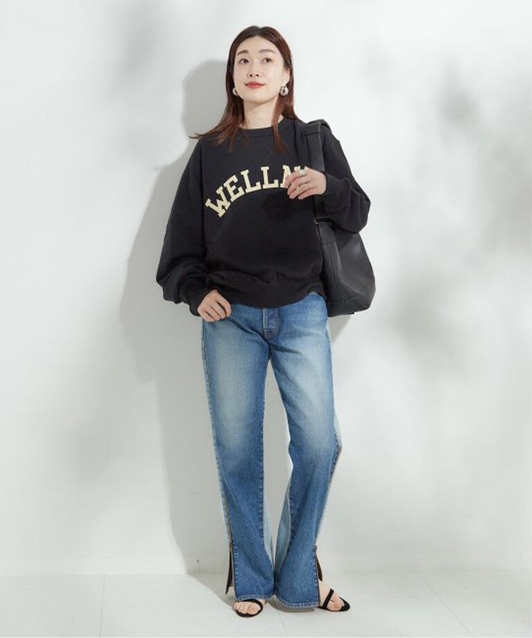 journal standard L'essage「《追加2》《別注》【INSCRIRE /アンスクリア】Asymmetry Sweat Shirt：スウェット」|スウェット・ジャージ|