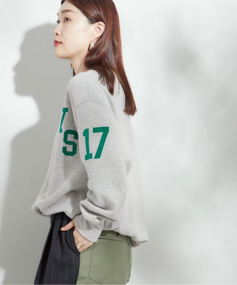 journal standard L'essage「《追加2》《別注》【INSCRIRE /アンスクリア】Asymmetry Sweat Shirt：スウェット」|スウェット・ジャージ|グレー