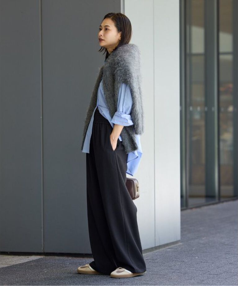 JOURNAL STANDARD「《追加3》ウールライクストレッチワイドパンツ」|その他|