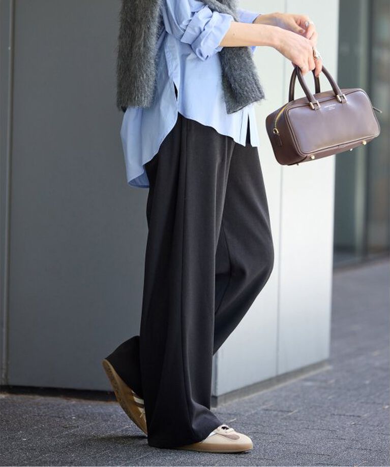 JOURNAL STANDARD「《追加3》ウールライクストレッチワイドパンツ」|その他|