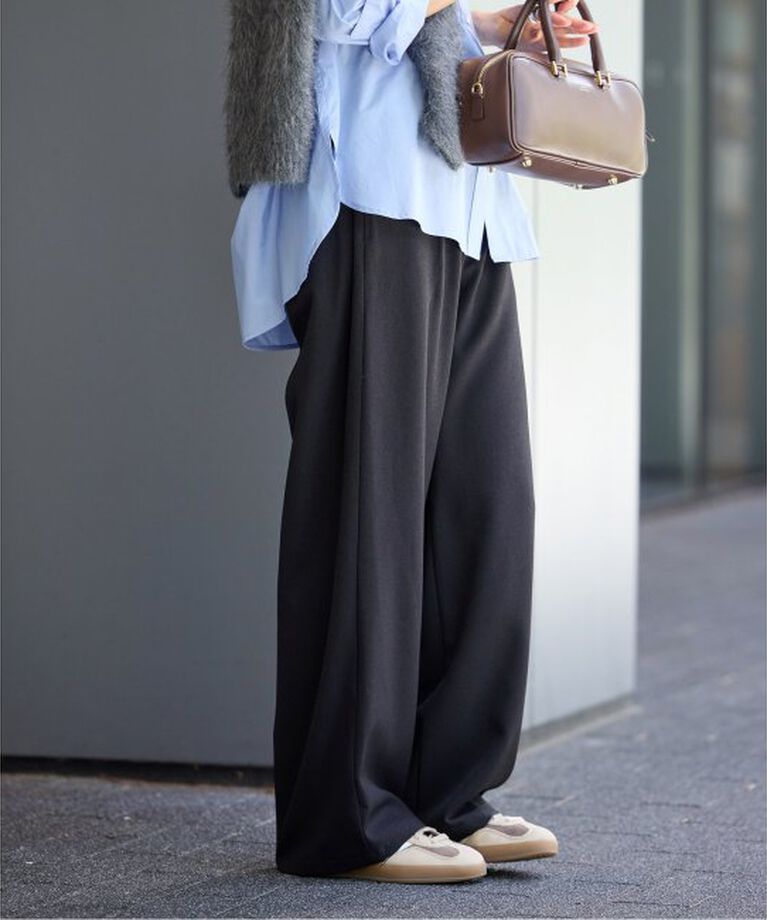 JOURNAL STANDARD「《追加3》ウールライクストレッチワイドパンツ」|その他|