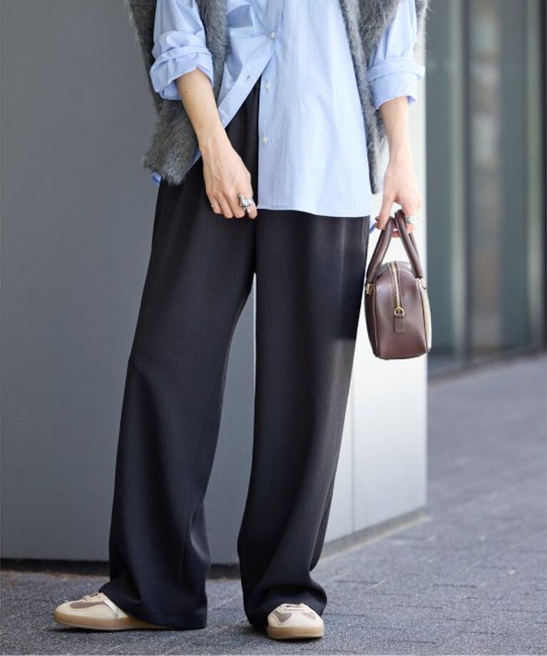 JOURNAL STANDARD「《追加3》ウールライクストレッチワイドパンツ」|その他|
