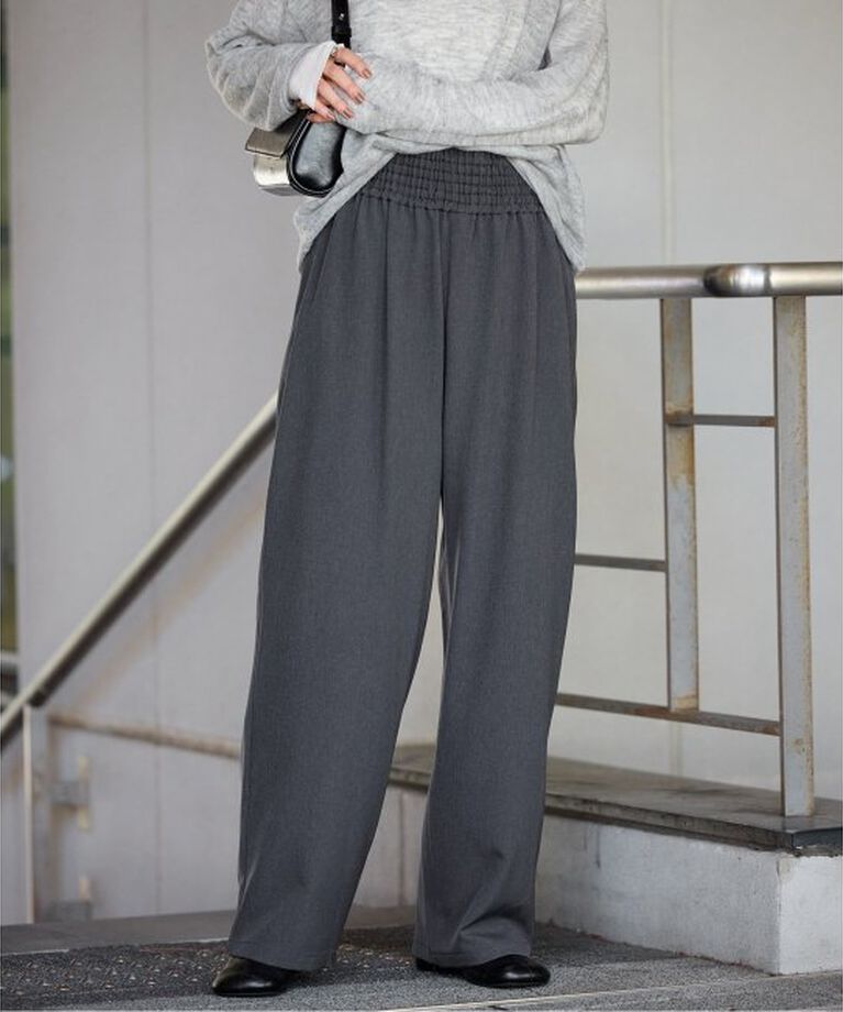 JOURNAL STANDARD「《追加3》ウールライクストレッチワイドパンツ」|その他|