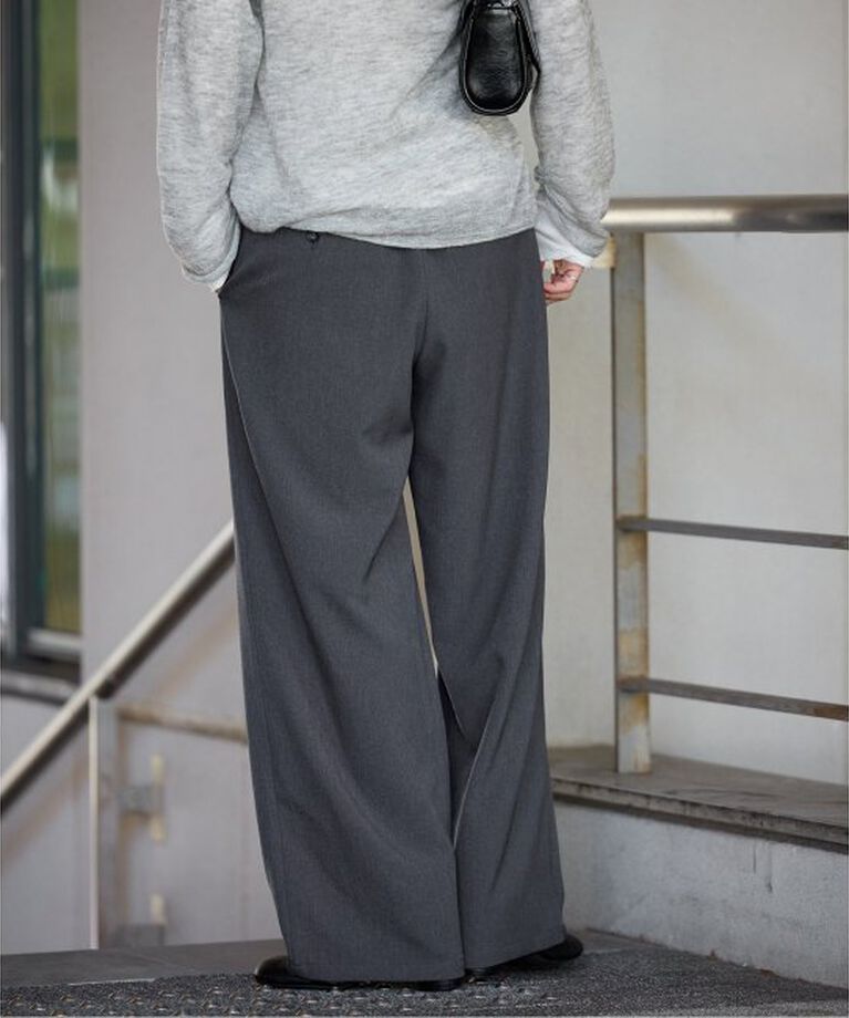 JOURNAL STANDARD「《追加3》ウールライクストレッチワイドパンツ」|その他|