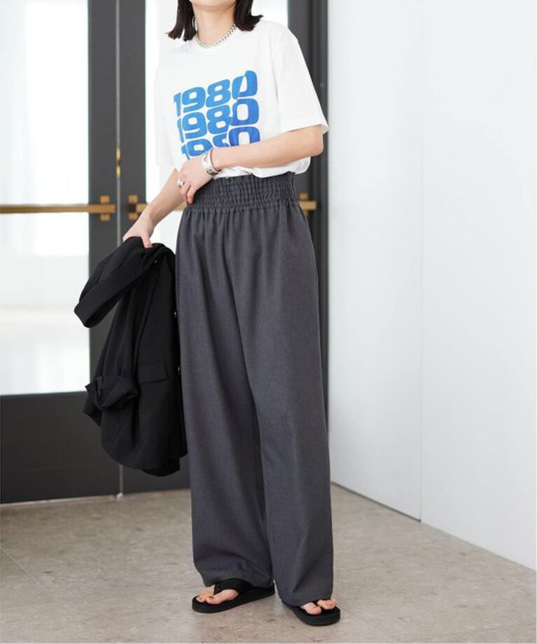 JOURNAL STANDARD「《追加3》ウールライクストレッチワイドパンツ」|その他|