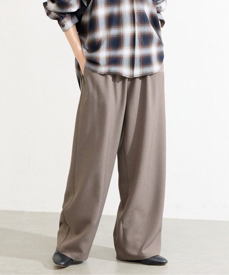 JOURNAL STANDARD「《追加3》ウールライクストレッチワイドパンツ」|その他|